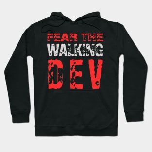 fear the walking dev (original) Hoodie